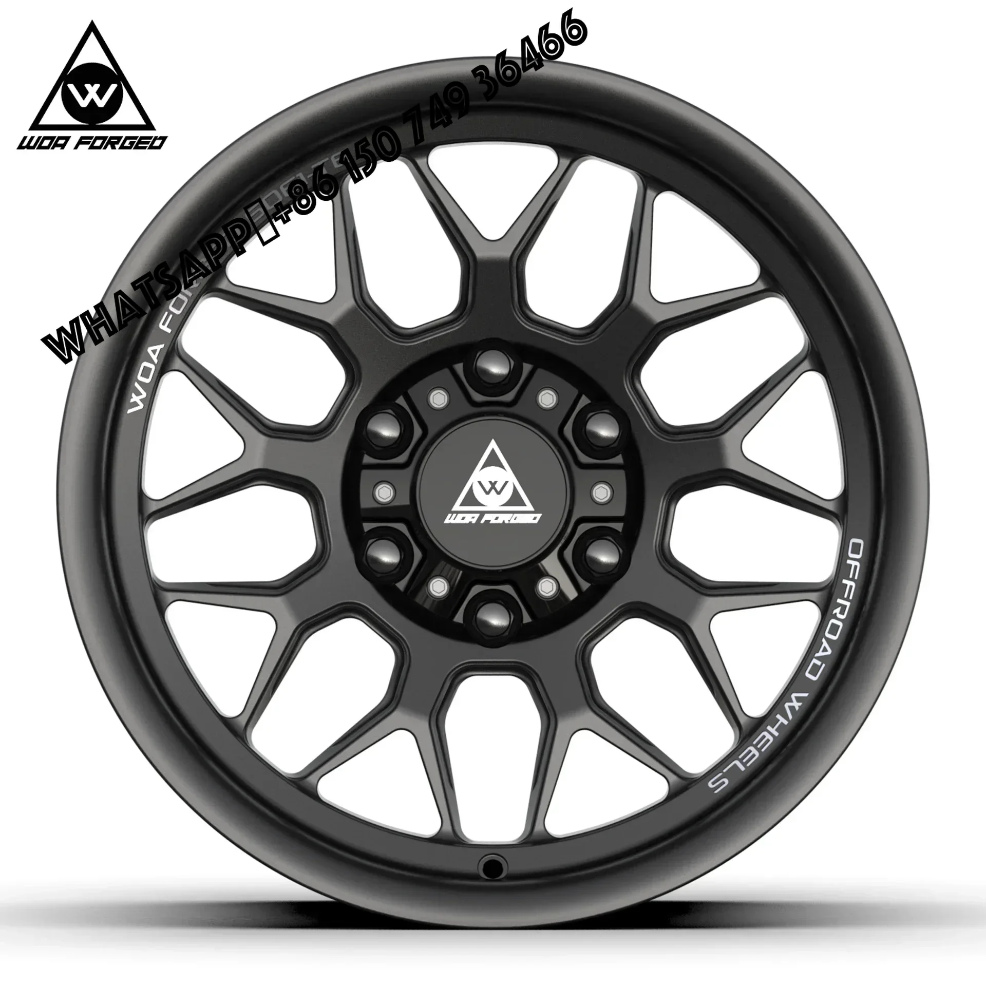 6061-T6 For Wrangler BJ40 /DMAX/F150/TANK 300 Off-road Forged Wheels Rims Modified Aluminum Alloy 6 Holes Oem Lightweigh