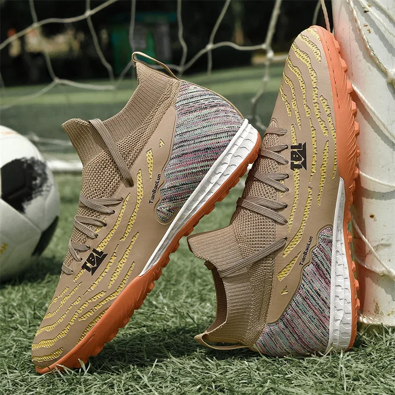 Quality Soccer Shoes Wholesale Football Boots Messi Assassin Chuteira society Campo TF/AG Football Sneaker Futsal Training Shoes