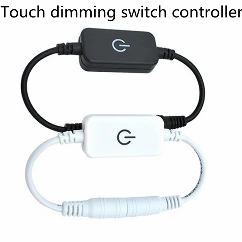 

Светодиодный сенсорный контроллер затемнения, разъем регулировки яркости ленты постоянного тока, 12 В-24 В постоянного тока