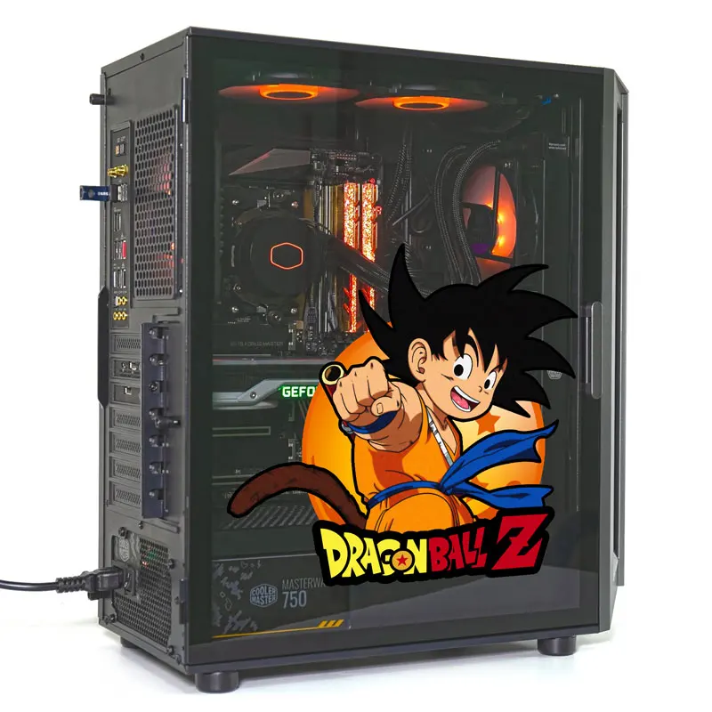 

Dragon Ball Animation Stickers Goku Stickers Peripheral Model Accessories Cartoon Computer Case Car Assembly Decorative Stickers