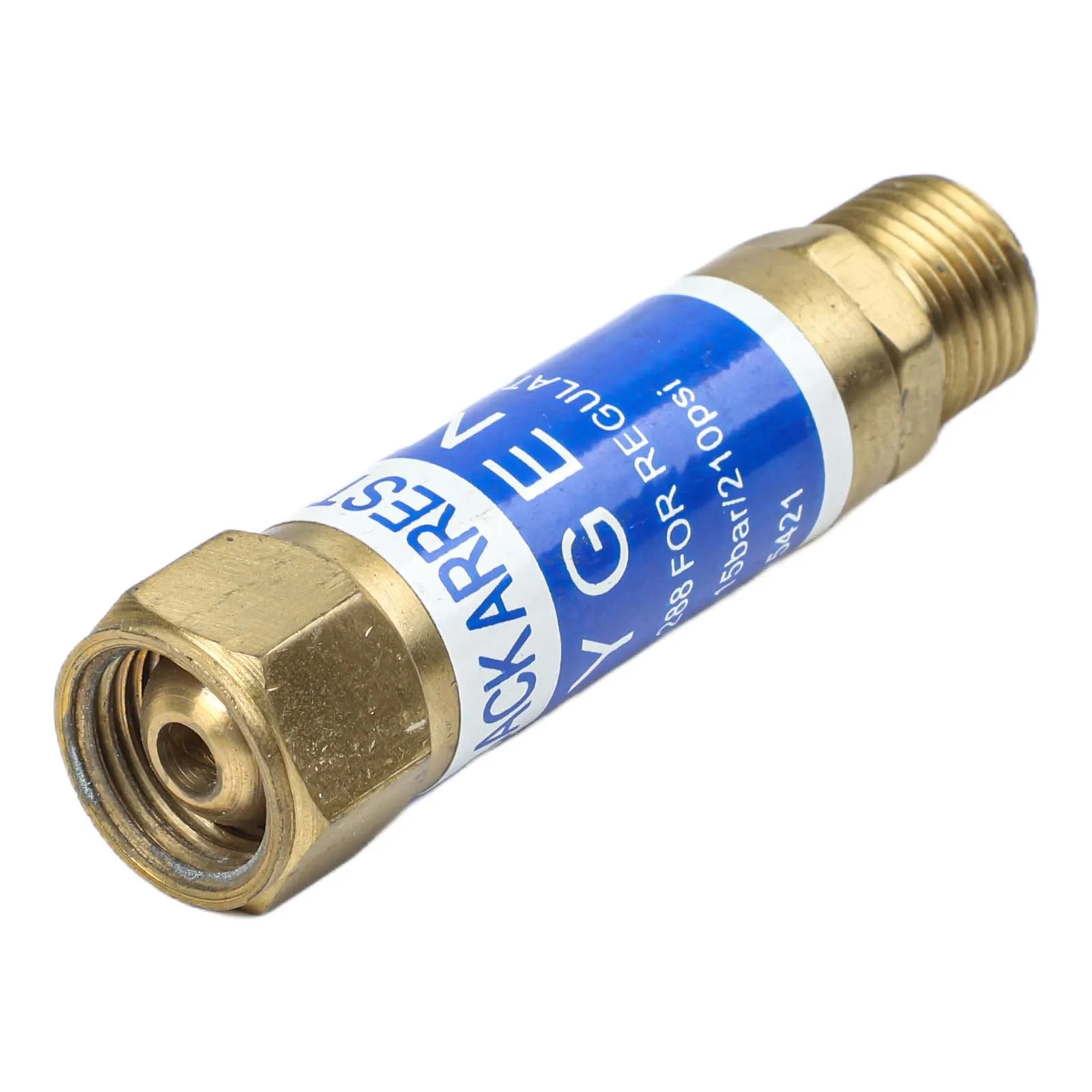 Acetylene Flashback Arrester Check Valve Copper Excellent Heat Dissipation For Gas Equipment Gas Flow Protection