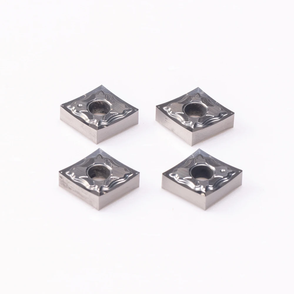 Imagem -05 - Fresa de Alumínio Ferramenta de Torneamento Lâmina de Carboneto Inserção de Máquina Cnc Cnmg120404 Cnmg120408 ha H01 10 Pcs