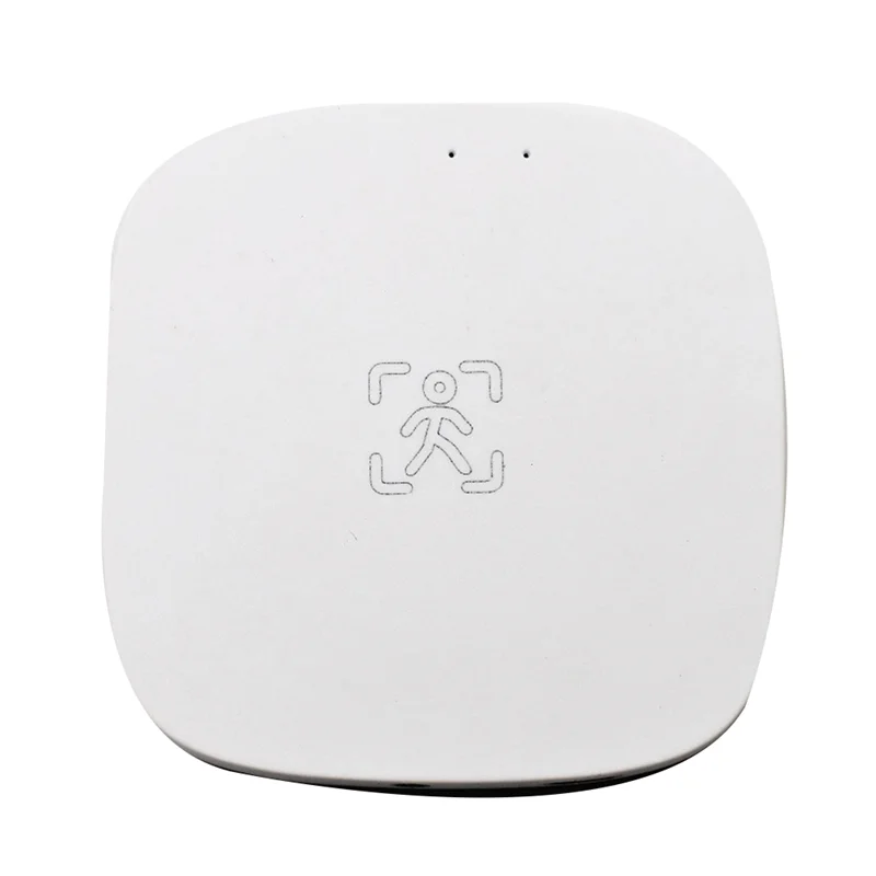 Tuya ZigBee mmWave sensore di presenza umana con luminanza rilevamento Radar a microonde sensore di movimento PIR montaggio a parete