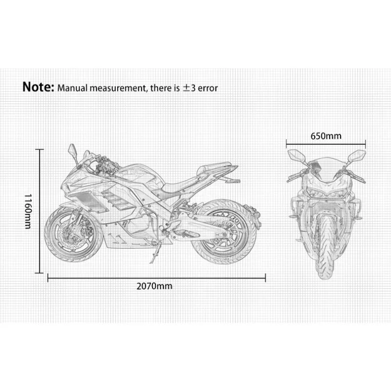 Zuimi High-end VOLTSHIELD High Power Racing Electric Motorbike New Design 10KW Water Cooling Center Motor With Lithium Battery B