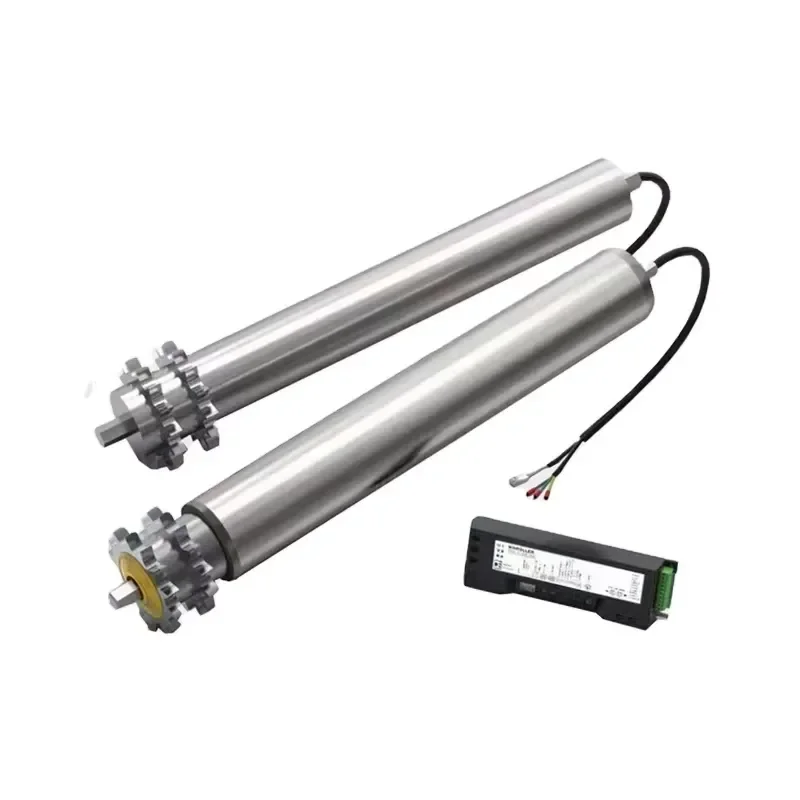2026 50mm diameter double sprocket electric roller drum motor