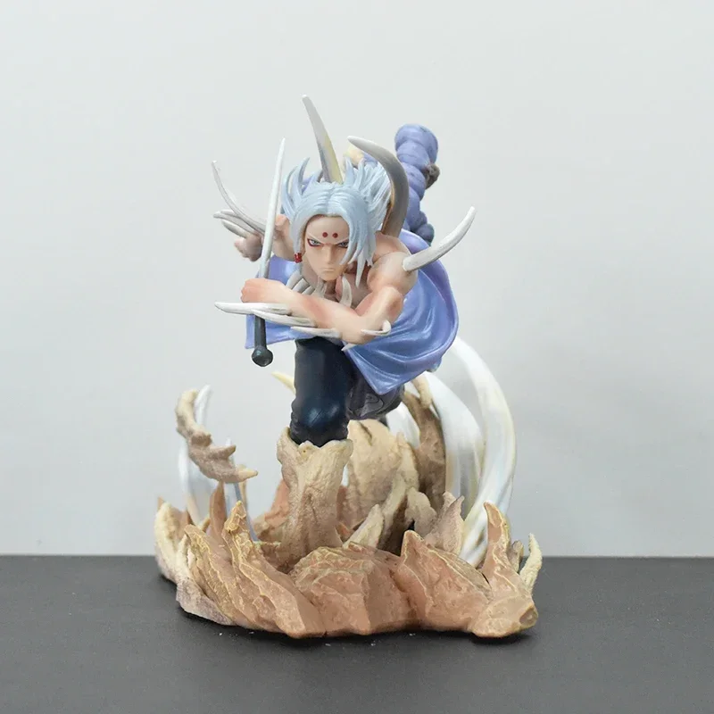18cm naruto shippuden estatueta kimimaro anime japonês pvc figura de ação brinquedo kimimaro figura jogo estátua coleção modelo boneca