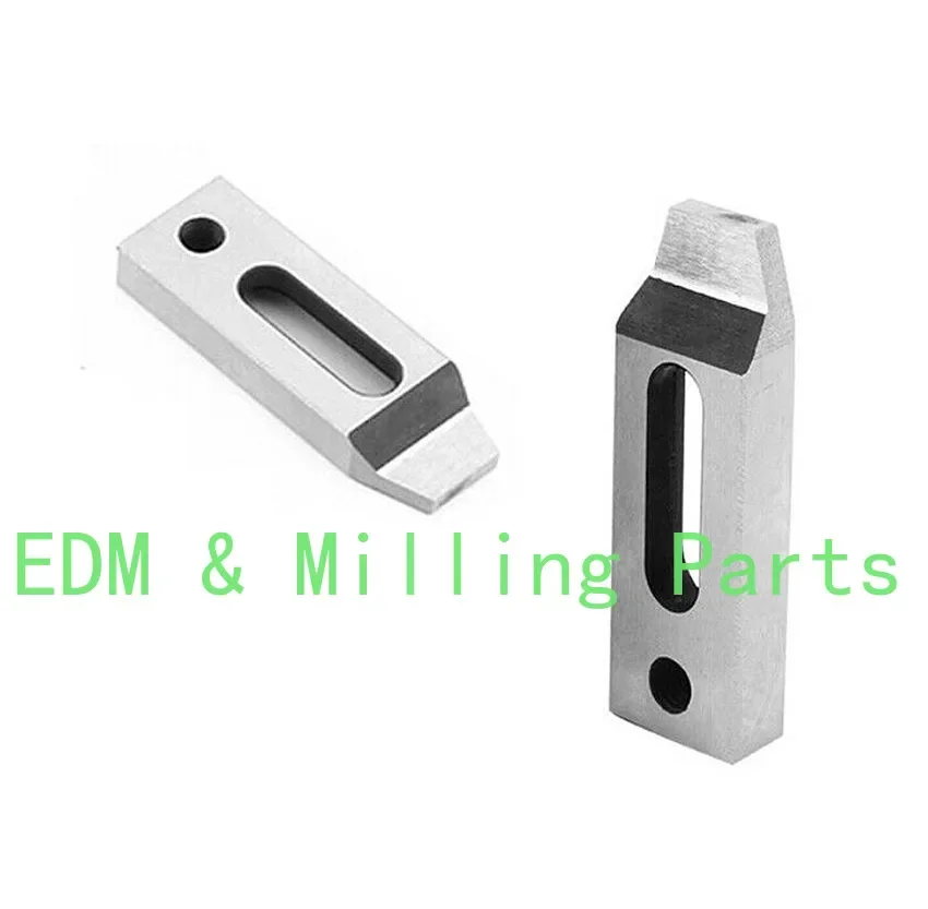 Máquina de electroerosión de alambre CNC SUS440, soporte de plantilla inoxidable para sujetar tornillo M8 PFB 70x22x12mm