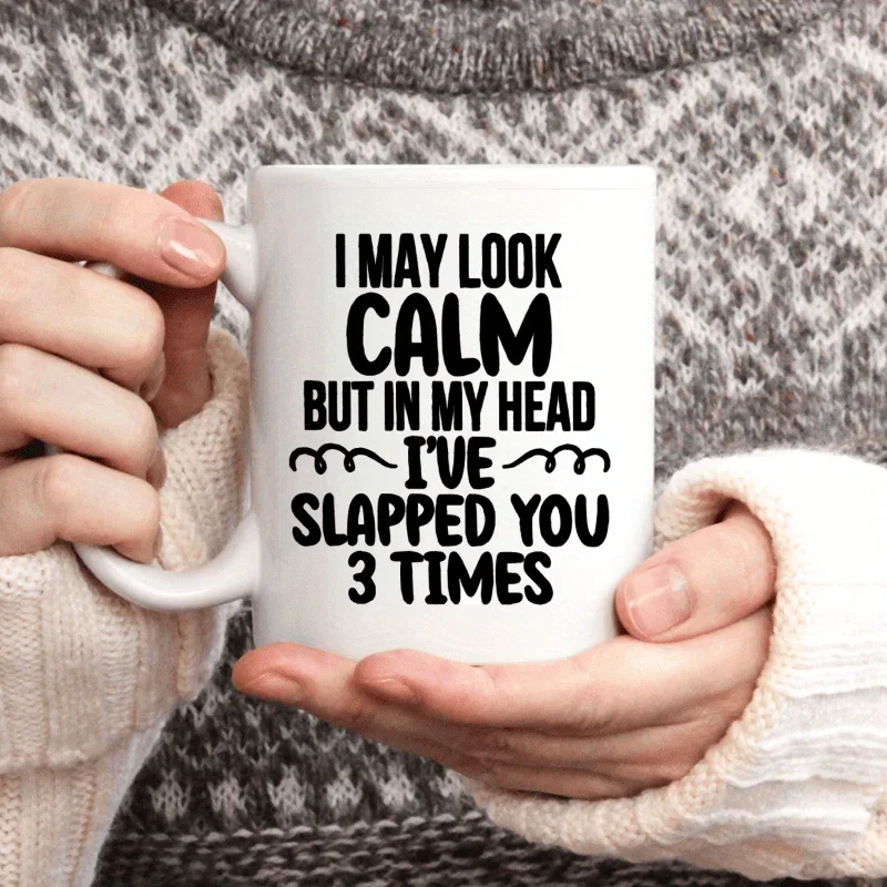 11 oz Funny Ceramic Coffee Mug - 