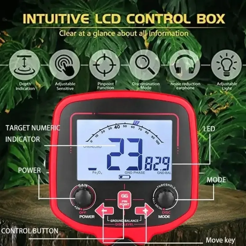 Long Range Gold Detector 3 Meters Depth  TX 850L Detector De Metales Profesional Treasure Finder  High Sensitivity