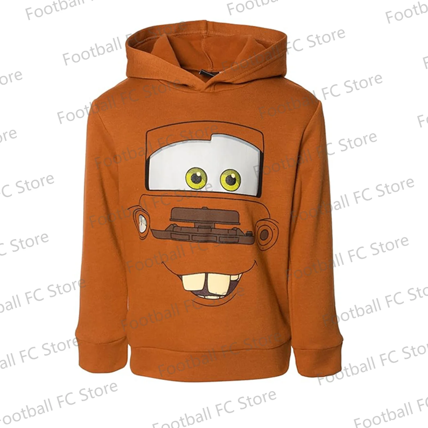 Disney Pixar Cars Fleece Pullover Hoodie, Relâmpago McQueen Mater, criança a criança grande, Novo, 24