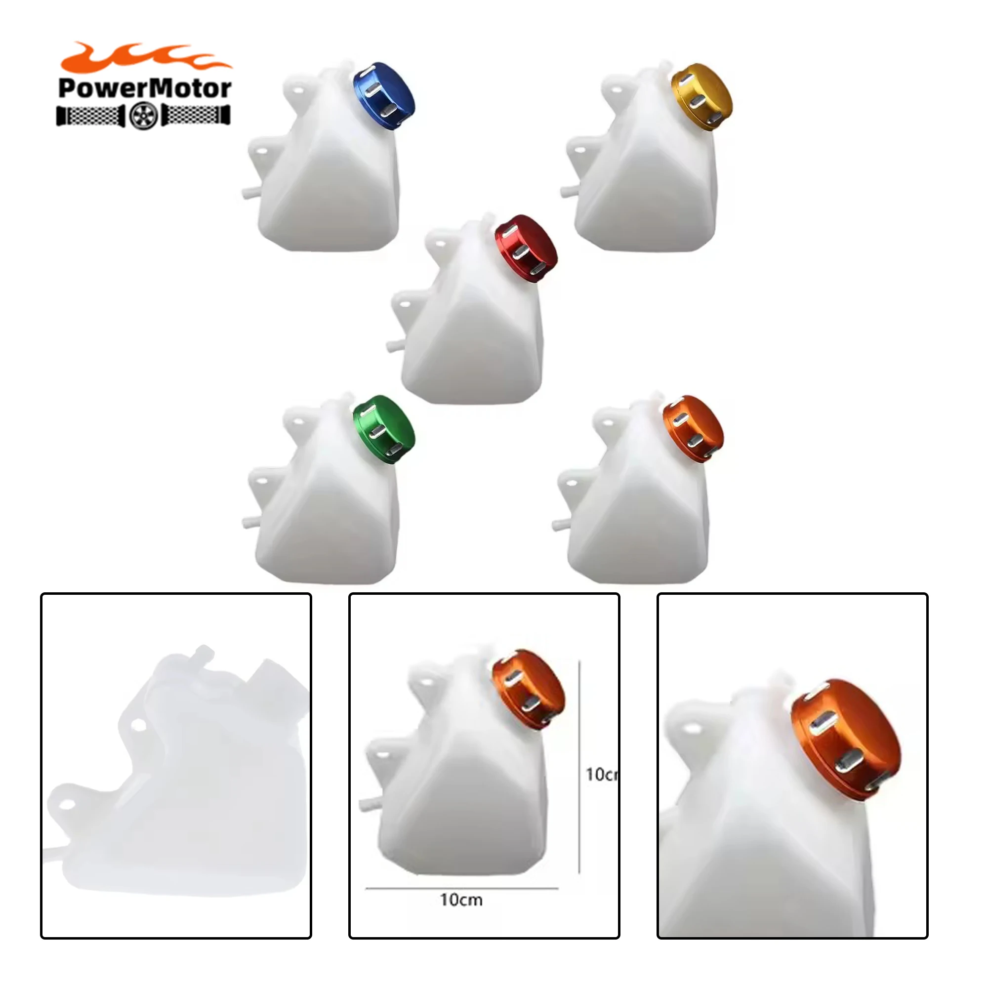 

Motorcycle Plastic Radiator Water Tank CNC Aluminum Caps For Kawasaki KLX250 1994-2007 Motocross Engine Modification Accessories