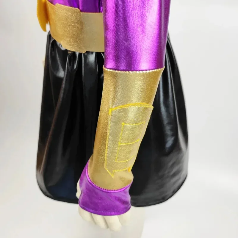 سترة بغطاء للرأس للفتيات الخارقات من AA - فستان باتجيرل للأطفال توتو للهالوين (3-9 سنوات) فستان الحفلات oi9606 2025 جديد