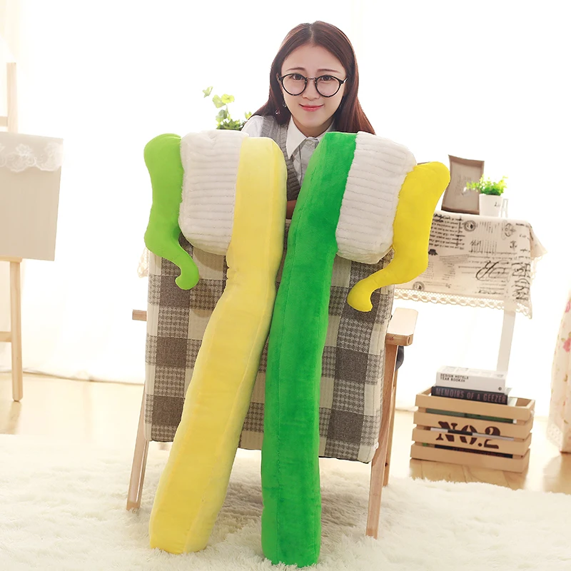 90CM New Toothbrush Plush Toys Cloth Pillow Baby Sleep Cushion Christmas Present For Children Kids