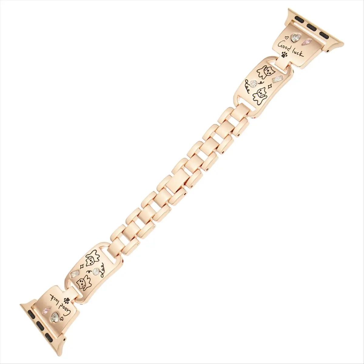 Best of 2026 Bracelet for ,, Watch Band 40/41/42MM Women Girl Cute Stylish Strap Metal Gold
