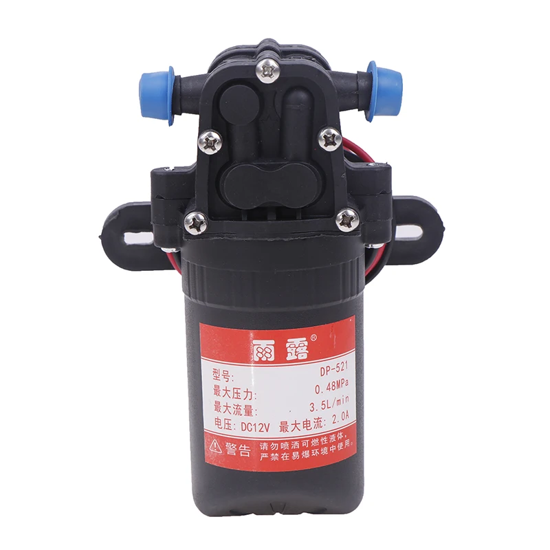 DP-521 langlebige 12v 70psi 3,5 l/min landwirtschaft liche elektrische Wasserpumpe Mikro hochdruck membran spray Auto waschwasser pumpe – Detail 13
