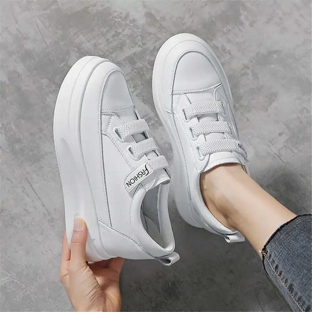 With Ties 35-36 Moccasin Woman Luxury Brand Vulcanize Women's Shoes White Sneakers Fashion Sneakers 2024 Women Sport Deals