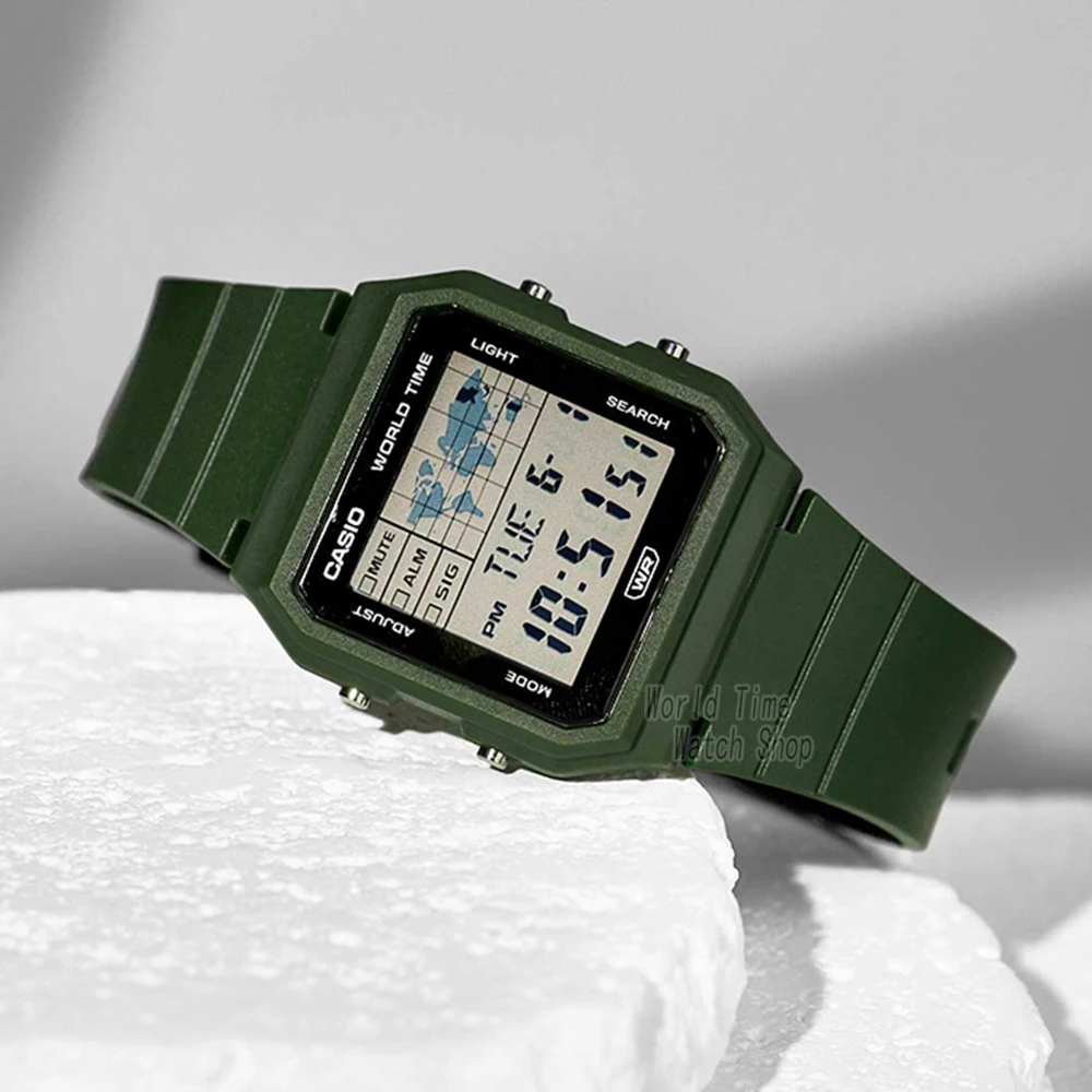 ساعة كاسيو للرجال مجموعة فاخرة عسكرية LED relogio ساعة رقمية رياضية مقاومة للماء سلسلة LF-30W