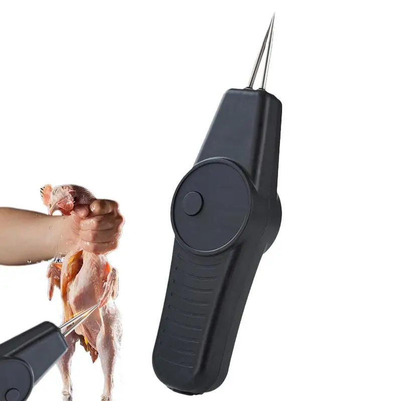 

Electric Poultry Remover Hair Plucking Tool Hair Remover Stainless Steel Chicken Defeatherer Handheld Hair Removal Tool Feather