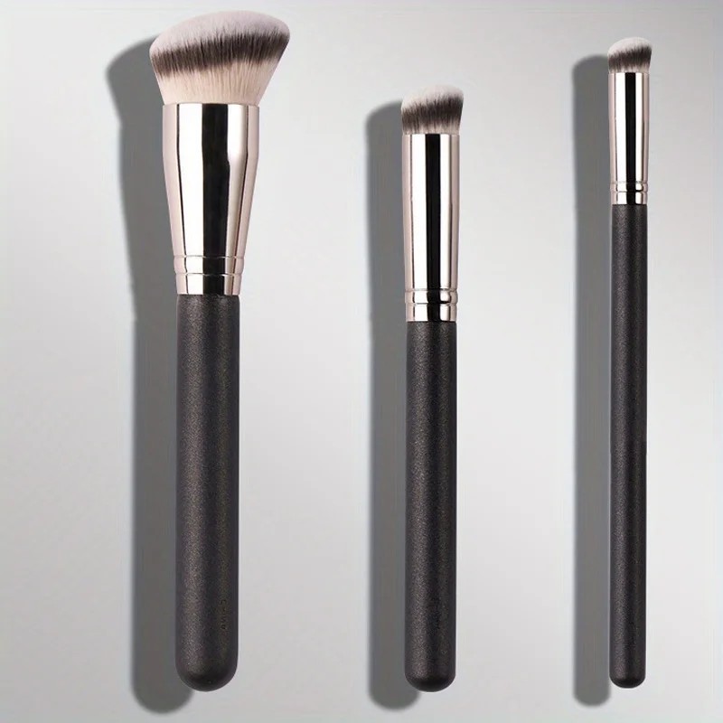 فرش كونسيلر لمستحضرات التجميل وبودرة أحمر الخدود وكريم كونتور للنساء وفرشاة مكياج للوجه والجمال #2