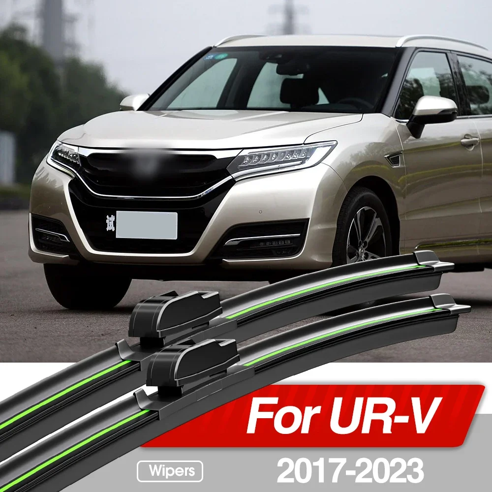 

For Honda UR-V URV UR V 2017-2023 Front Windshield Wiper Blades 2pcs Windscreen Window Accessories 2018 2019 2020 2021 2022