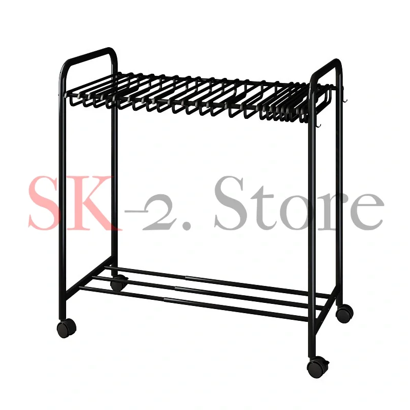 Household pants hanger hotel homestay floor removable pants rack for hanging pants
