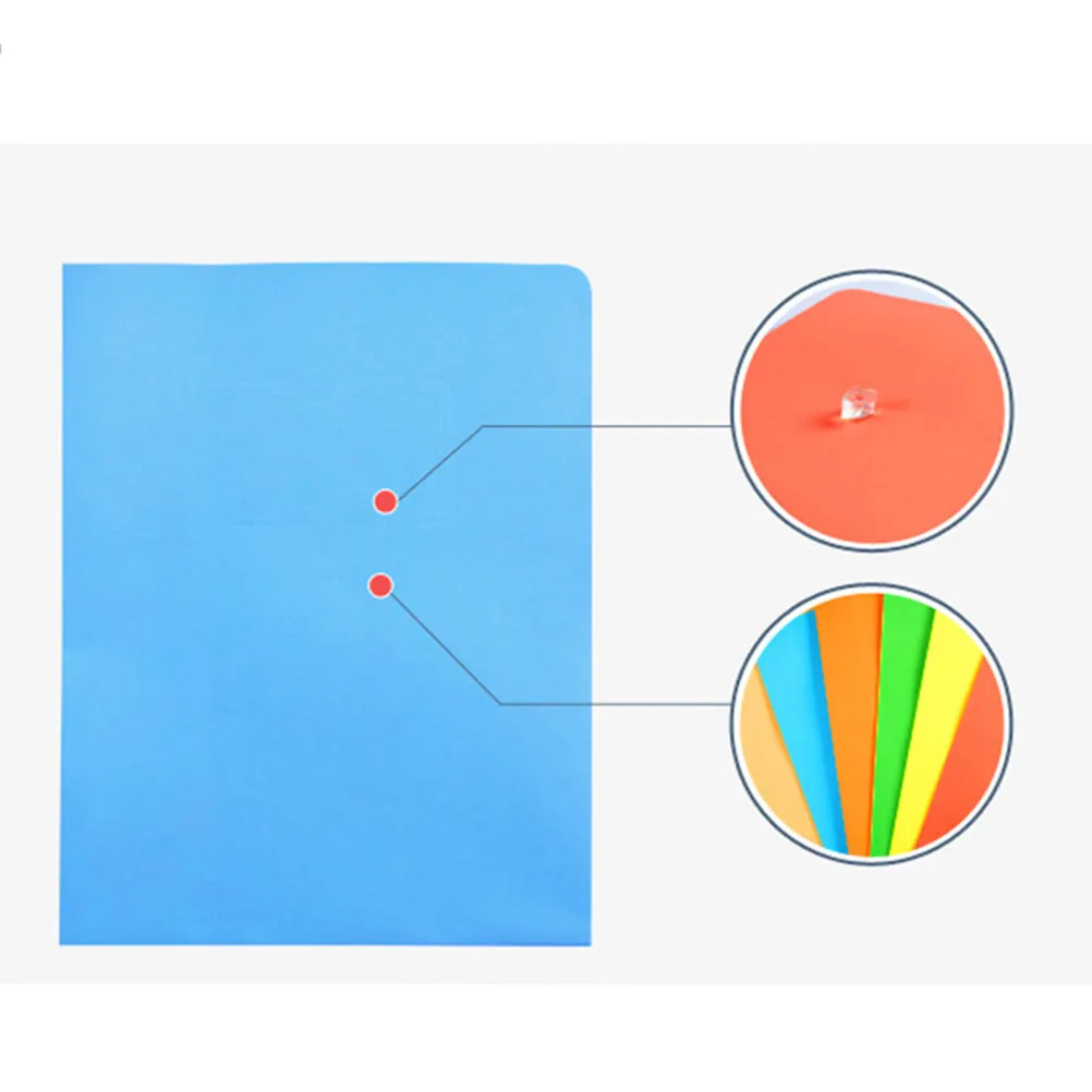 

Набор из 6 папок формата А4 с 2 карманами для документов, органайзер для офиса, школы, хранения рецептов, квитанций, многофункциональный для отчетов