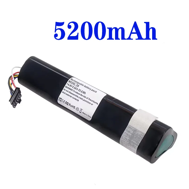 14.4V 12800mAh Li-ion vervangende batterij geschikt voor Neato Botvac D3 D3+ D4 D5 D6 D7 D7+ 945-0225/205-0011 veegrobot