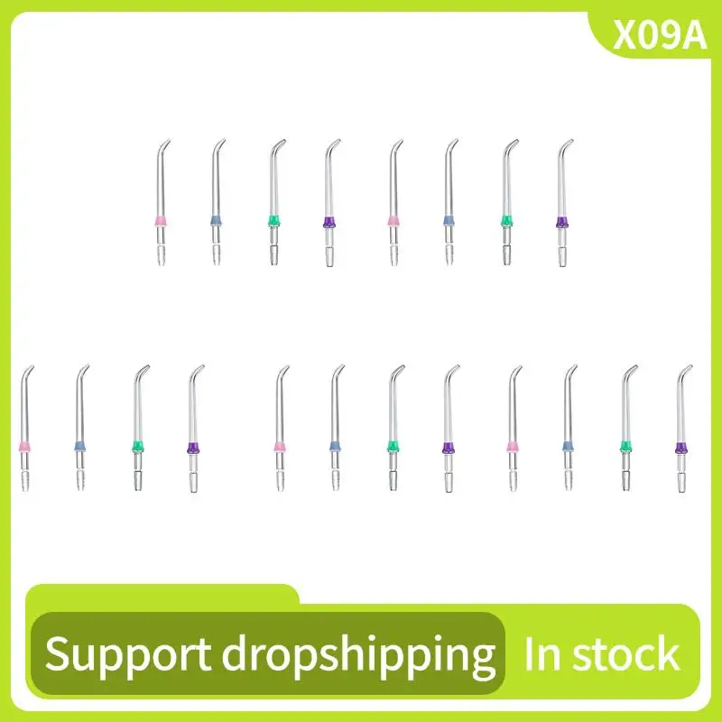 

X09A насадка-нитка, аксессуары для гигиены полости рта для Waterpik WP-100 WP-450 WP-250 Nicefeel Flycat FC168 Waterpulse V300, 20 шт.
