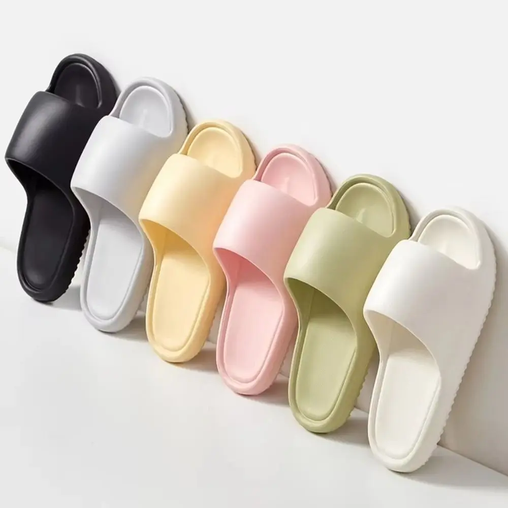 Fashion EVA Cloud Slippers Soft Sole Thick Women Beaches Sandals Breathable Non-slip Platform Sole Slippers Summer