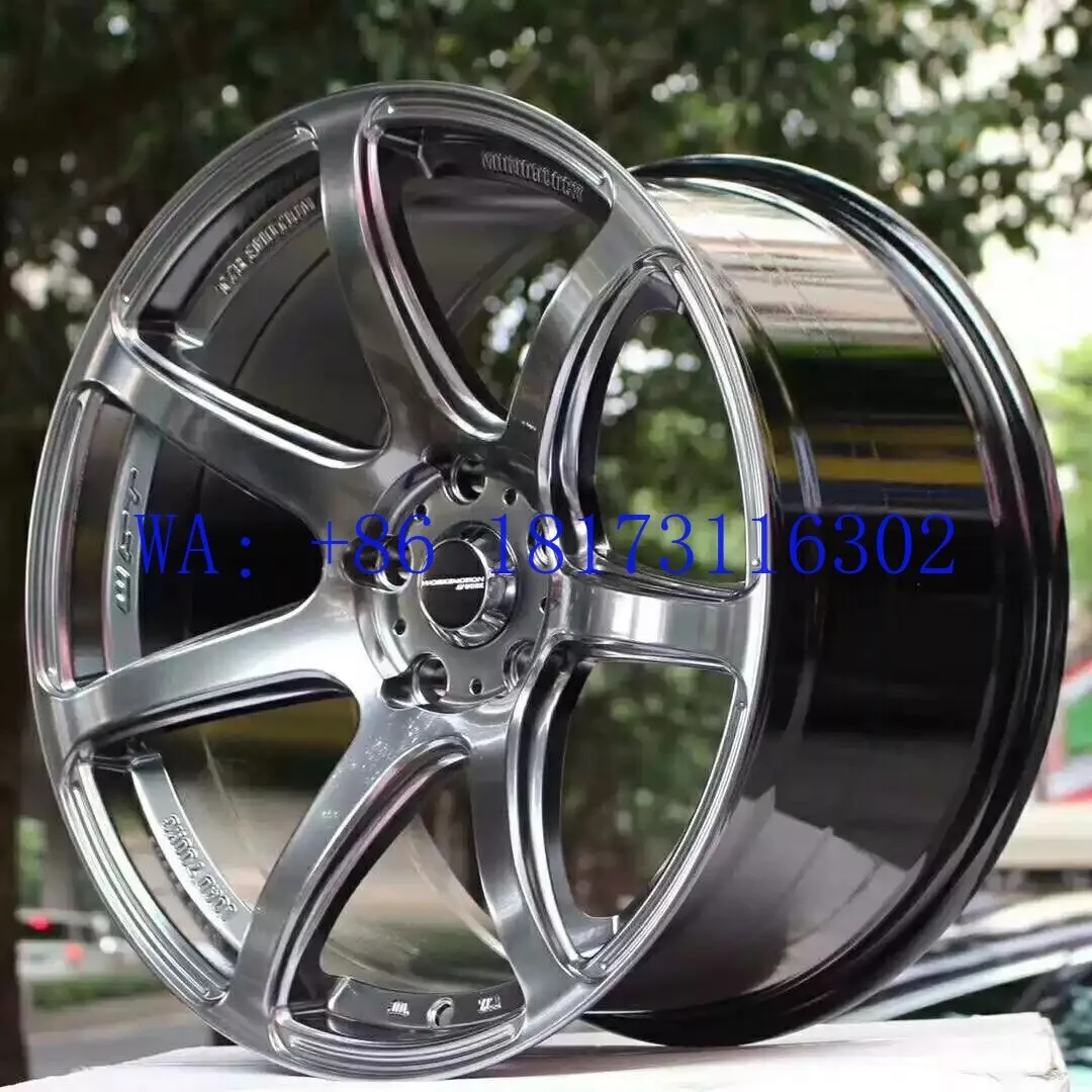 Hot Chrome 17-inch 18-inch T7R seven-spoke aluminum alloy car modified wheels are suitable for front and rear of Civic Ruizhi cr