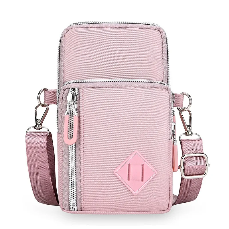 Women Arm Bag for Mobile Phone Summer New Mini Shoulder Bags Men Wrist Sports Arm Bag Fitness Waterproof Crossbody Bag Purse