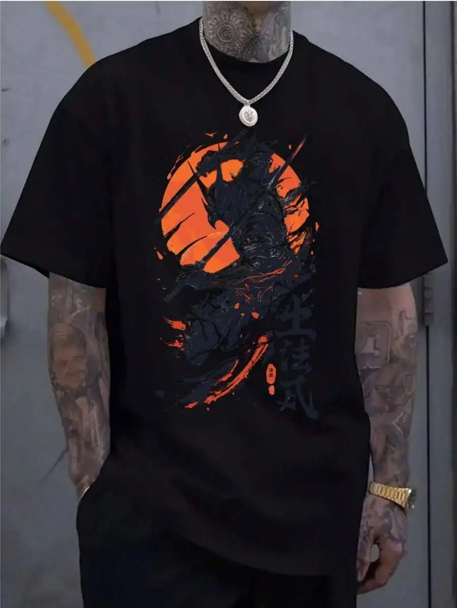 Summer Graphic Tees Sleeves, 2D Designs, Elastic Comfortable, Suitable For Sports, Travel, And Daily Wear-100% Cotton Trendy  Y2K Short-Sleeve Tee-Soft, Quick-Drying, Moisture-Wicking; Ideal for Sports or Casual Wear; Great Gift for Christmas or Halloween