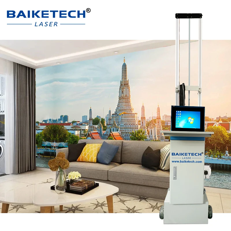 TH-UP200N 3D УФ-вертикальный настенный принтер, машина для окраски прямой в стену, домашний декор, индивидуальное произведение искусства, простота в эксплуатации