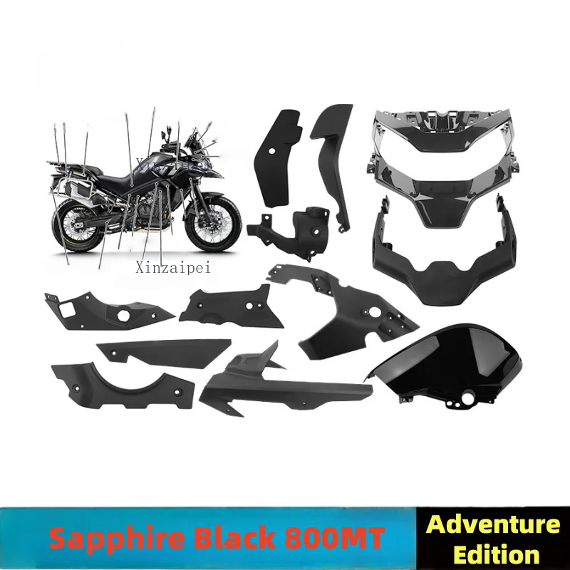 FOR CFMOTO 800MT Sapphire Black Motorcycle Body Shell Fairing 800 MT CF800-5A Protective Board Cover Original Accessories