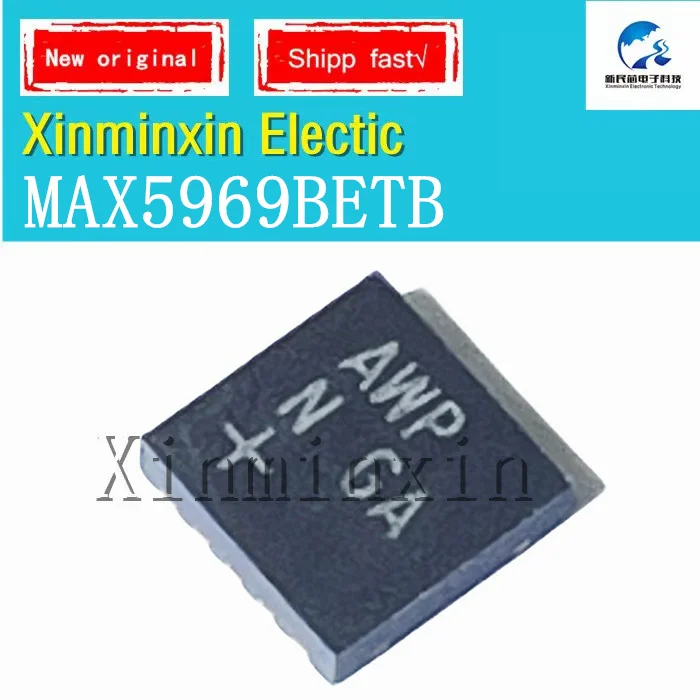 1-10PCS/LOT MAX5969BETB+T MAX5969BETB MAX5969 AWP QFN-10 SMD IC Chip 100% New Original In Stock