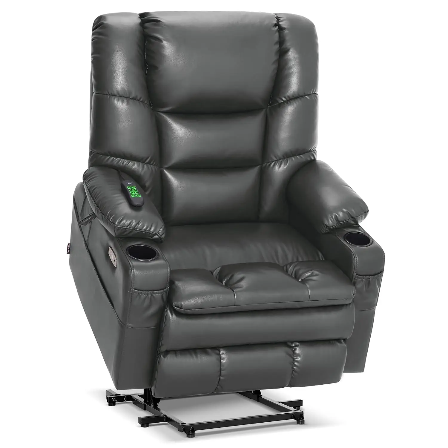 3 Motor Lay Flat Power Lift Recliner for Elderly R7635 (Large-Wide), Custom