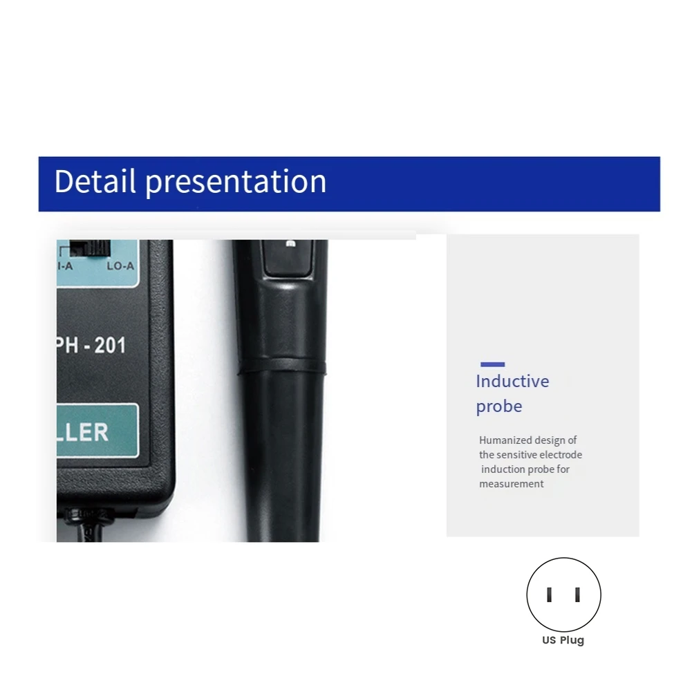 

AS60-Online Digital PH Controller For Long-Term Monitoring Of Swimming Pool Aquarium PH-201