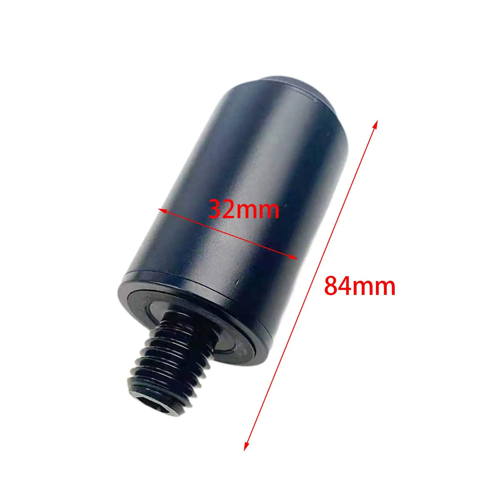 Billiards Cue Extension Aluminum Convenient Pool Cue Weight Screw Rod Connector for Outdoor Men Women Training Athlete Adult
