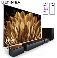 ULTIMEA 410W 5.1 Sound Bar with Dolby Atmos, Wireless Subwoofer, Surround Sound System for TV, Bass Boost,Sound Bar for Smart TV