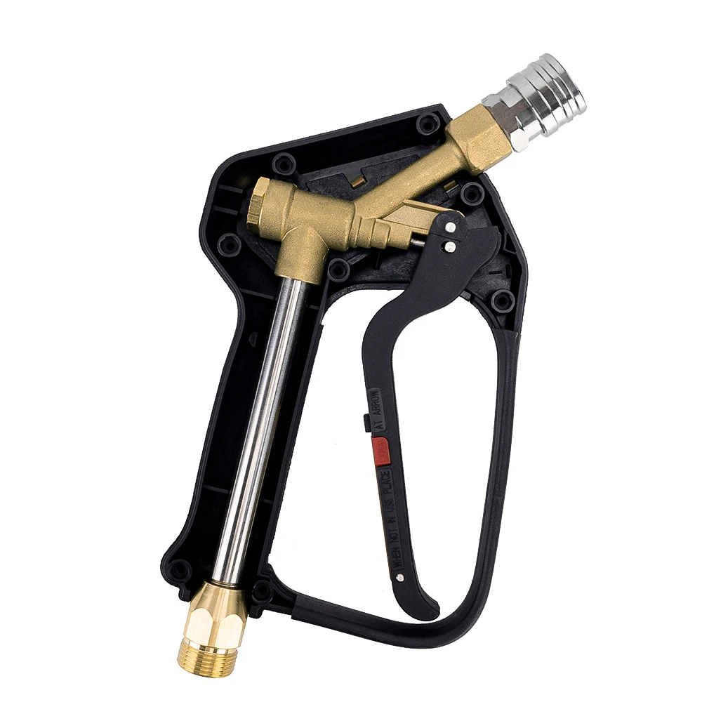 Ersatz-Hochdruck-Kurzwaschpistole ST-2300. Power Washer Trigger-Spritzpistole mit 1/4 Zoll Schnellanschluss, max. 310 Bar, 4500 PSI – Detail 4