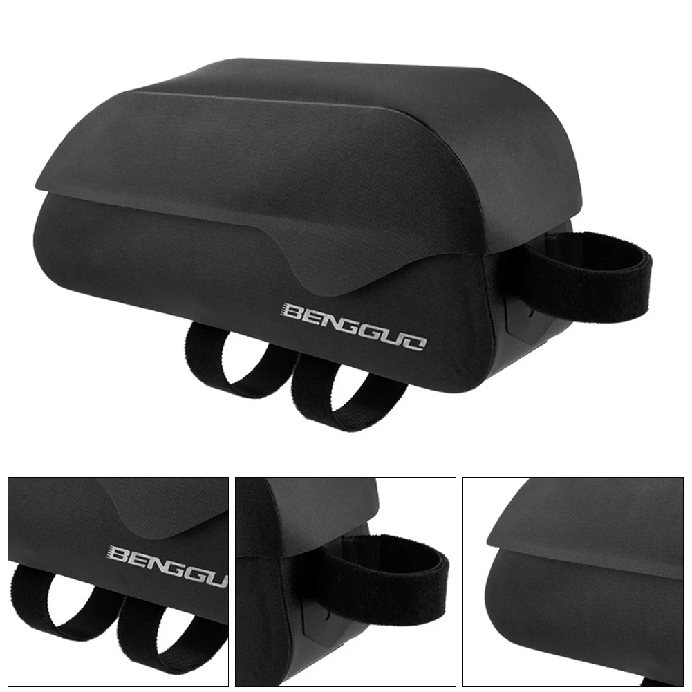 

Magnetic Bicycle Lid Top Tube Bag Scratch-Resistant Waterproof Bicycle Frame Bag With Bolts Mounted & Straps Bicycle Accessories