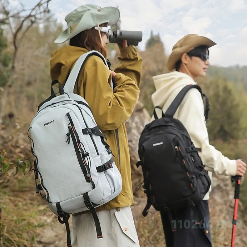 New Outdoor Sports Men's Backpack Fashionable High Quality Student Backpack Large Capacity Multi Functional Couple Backpack
