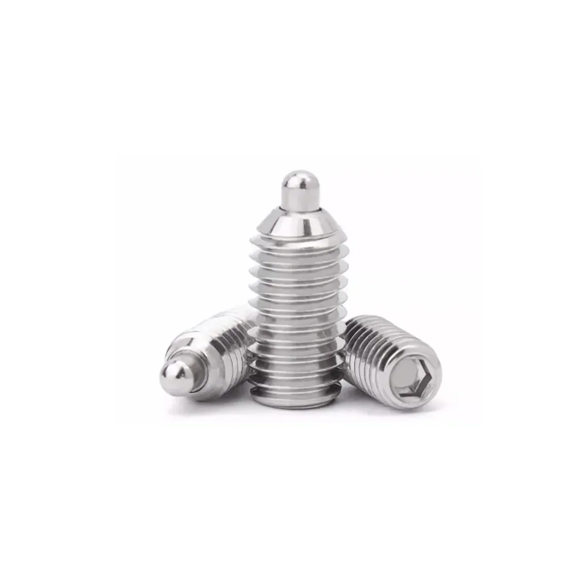 304 Stainless Steel Column Head Ball Positioning Screw / Spring Plunger / Spring Telescopic Pin M4M5M6M8M10 M12