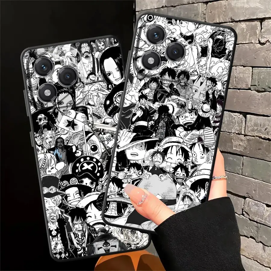 Phone Case for Huawei P20 P40 Lite P30 P20 Pro P Smart 2019 P20 Lite 2018 Soft Cover One Piece Luffy Nico Robin Chopper