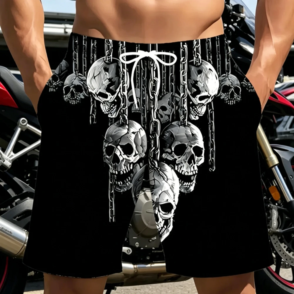 

Мужские спортивные шорты для мотокросса 2026: модные, быстросохнущие, дышащие, свободные пляжные шорты, уличные шорты в стиле хип-хоп