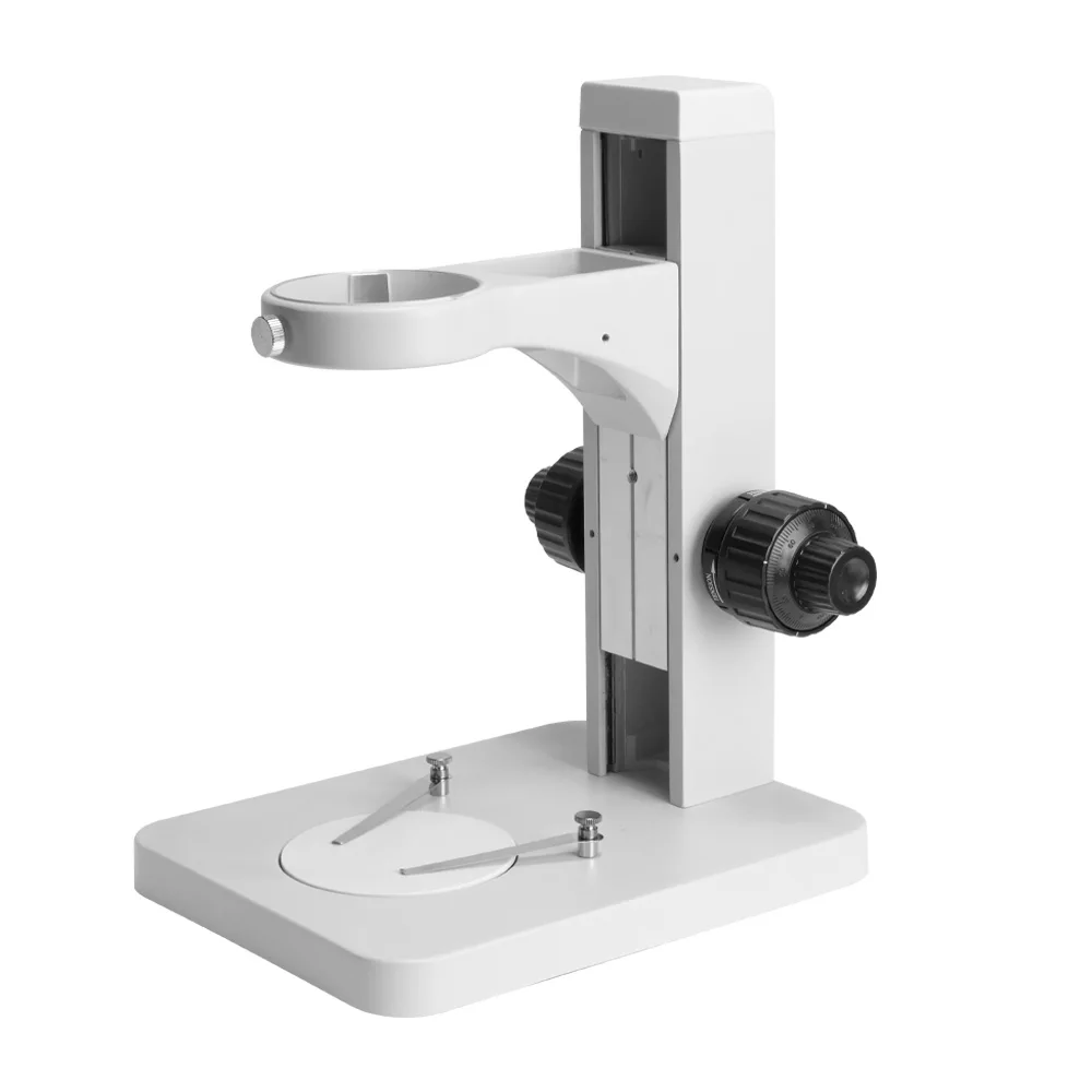 

New Metal Table Stand 76mm Adjustable Focus Bracket Universal Stereo Microscope Bracket Stand Holder for science LAB