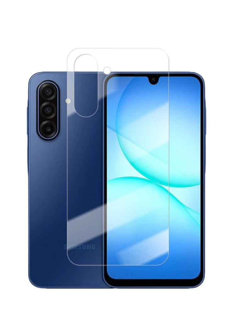 9H verre trempé arrière pour Samsung Galaxy A17 A16 A55 A54 A35 5G couverture arrière protecteur d'écran complet couverture de Film arrière