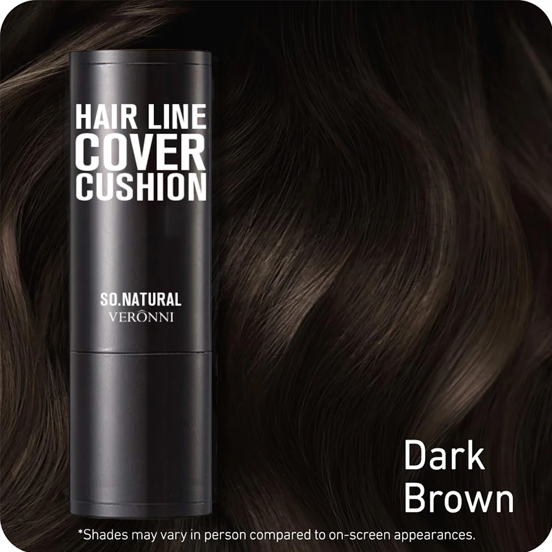 Instant haarlijnpoeder, snel bedekkende haarwortelconcealer, wenkbrauw- en baardlijnen en langdurig wind- en zweetbestendig