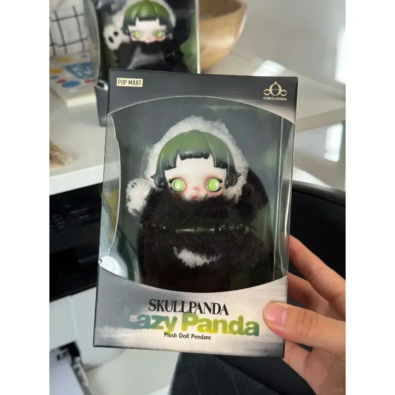 

Новая плюшевая кукла POPMART SKULLPANDA Bear Slack, серия подвесок, фигурка лифта, гибкость и устойчивость, корпус и корпус