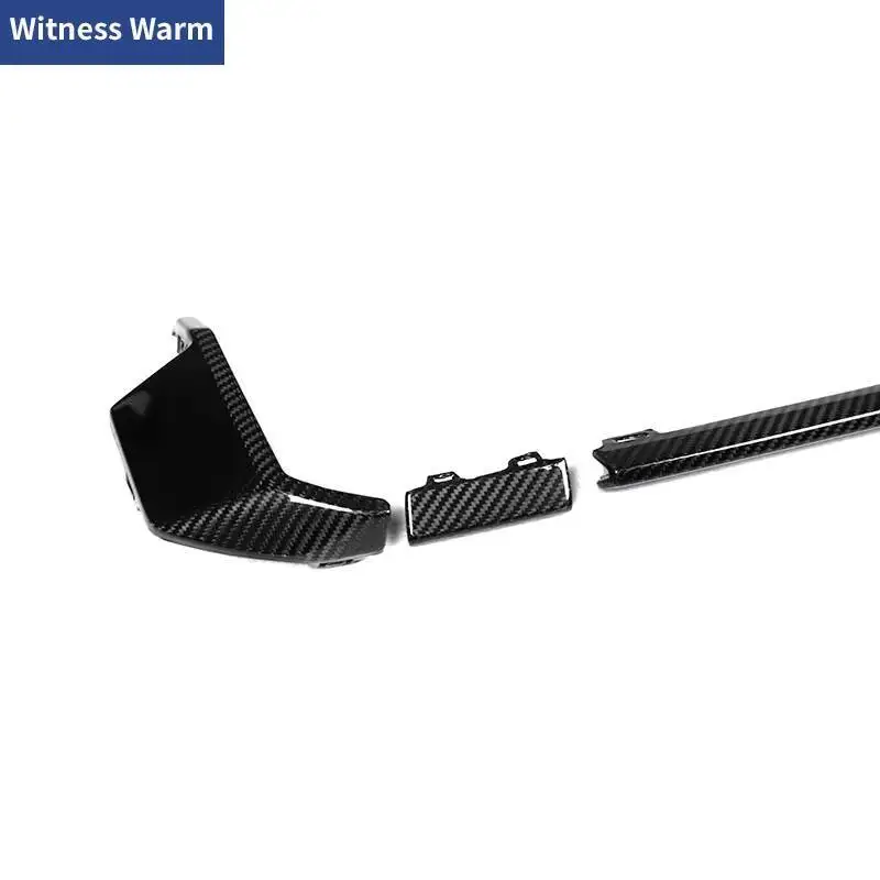 مادة ألياف الكربون الجافة شفة ممتصة للصدمات الخلفية الناشر الزخارف لسيارات BMW M3 G80 M4 G82 G83 طقم هيكل السيارة ضبط 2021-UP